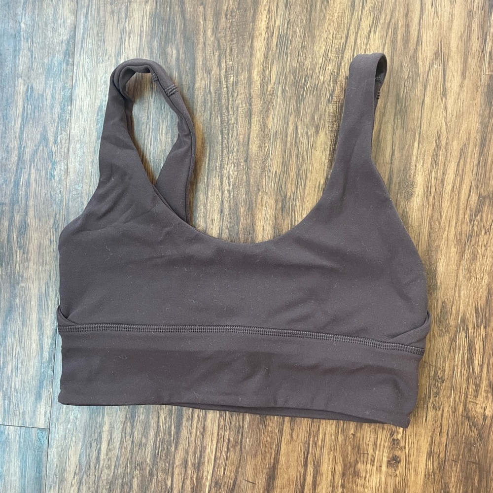 Dark brown Lululemon bra